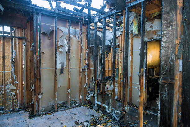 Professional Fire Damage Removal technician working in Fort Washington, MD